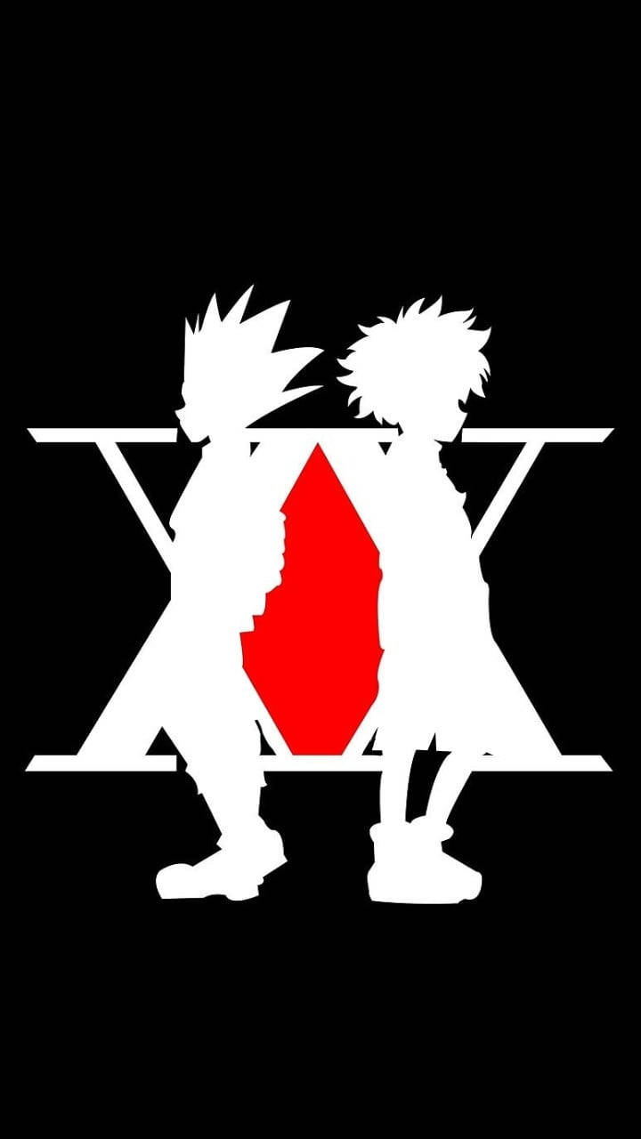 Silhouette Gon And Killua iPhone Wallpaper