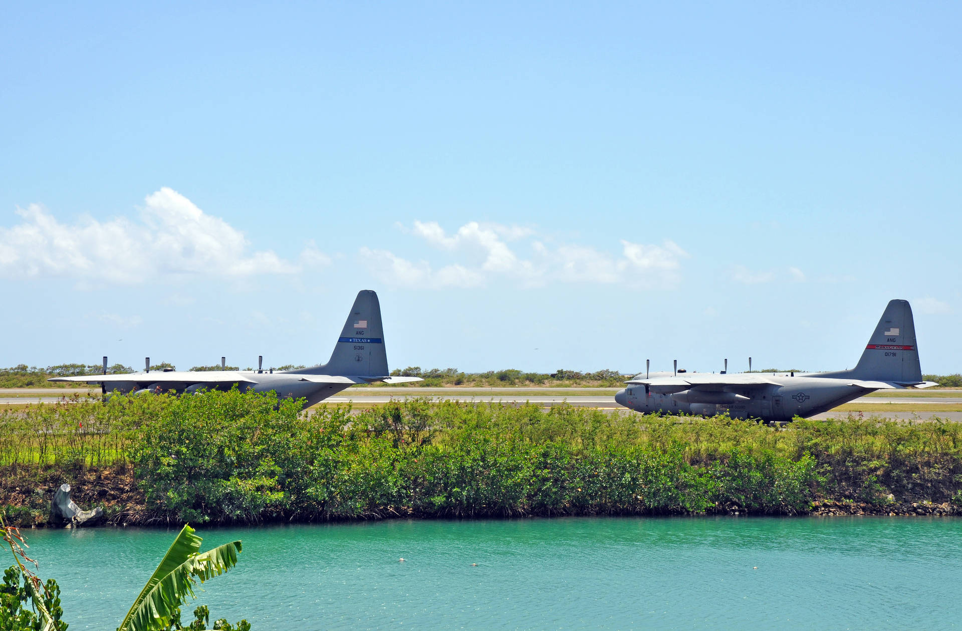 Virginislands Aeropuerto Pista Fondo de pantalla