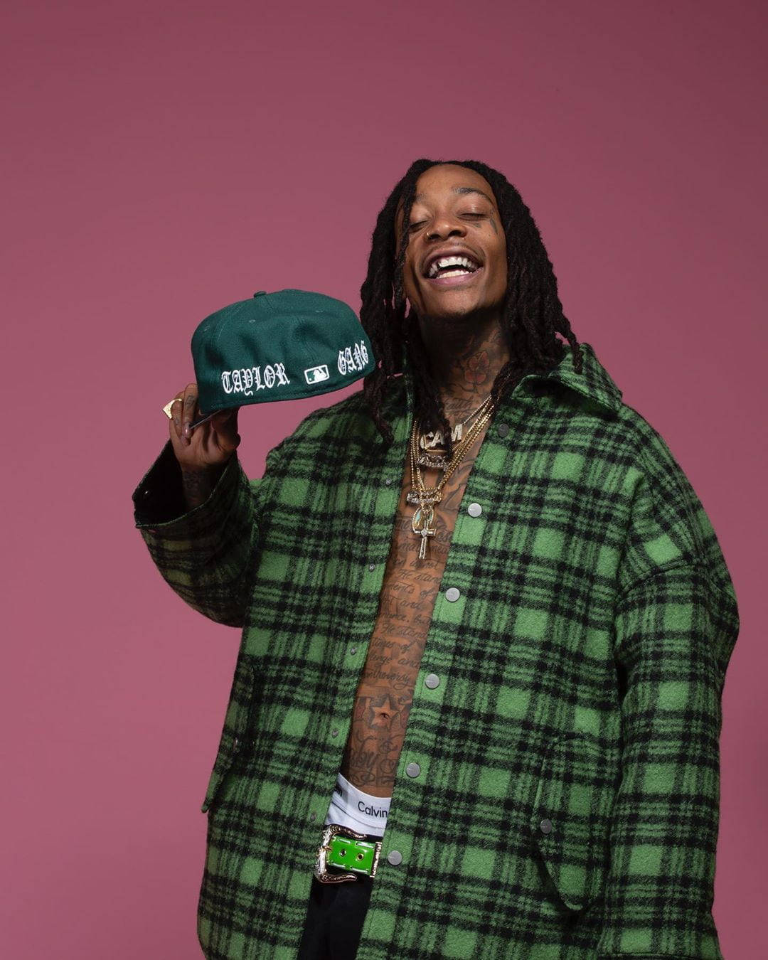 Wizkhalifa Con Gorra Fondo de pantalla