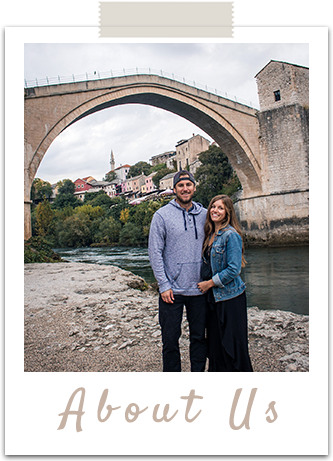 Polaroid about us image in Mostar