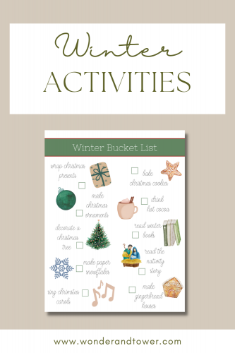 Indoor Activities for Winter