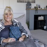 Article thumbnail: Paula Beer, 75, says she is losing sleep worrying about surviving winter without the fuel payment and has bought a hot water and thermals in preparation so she doesn?t have to use her heating (Photo: Independent Age)