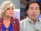 Terelu Campos y Pipi Estrada en 'Sálvame'.