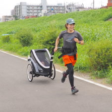 ベビーカーで子どもを連れてランニング！ サイベックスの「ZENO」で、いま注目されている「バギーラン」をやってみたぞ