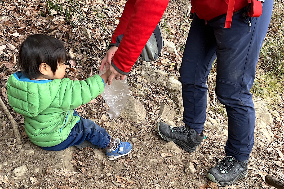 【山ヤの子育て】親子登山16座目・４歳児は止まらない、止められない 八王子城跡ハイキングコース