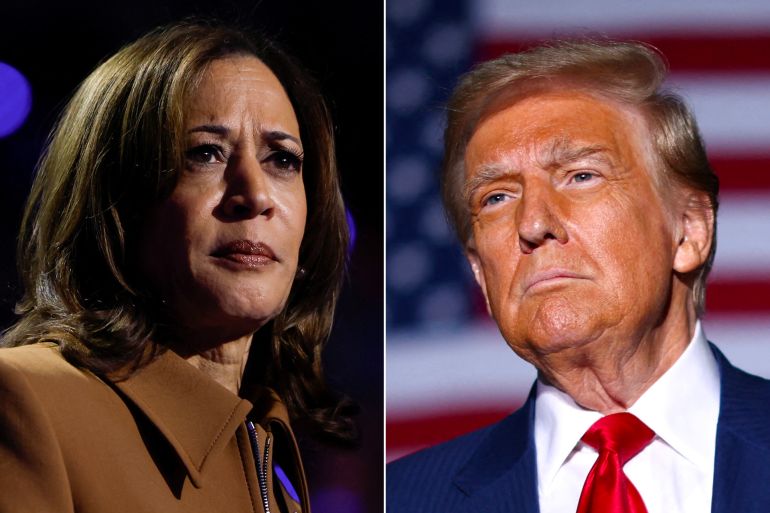 Kamala Harris and Donald Trump