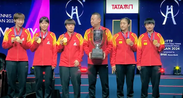 2024 World Team Championships - China - Gold Medallists