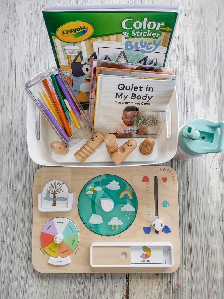 toddler morning basket 