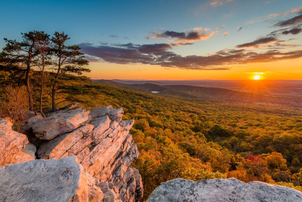 hiking in maryland