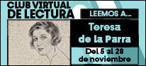 Club virtual de lectura. Leemos a Teresa de la Parra. Noviembre de 2024