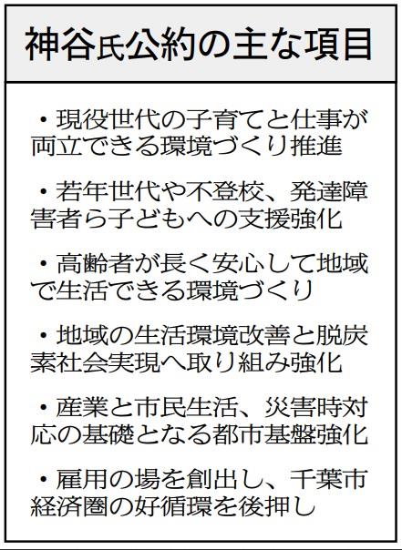 神谷氏公約の主な項目