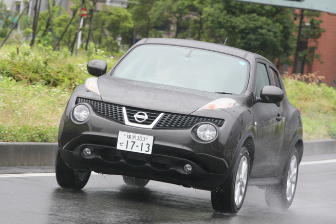   どのクルマにも似ていない超個性的なデザインのクロスオーバーモデル 　日産 ジュークはマ...