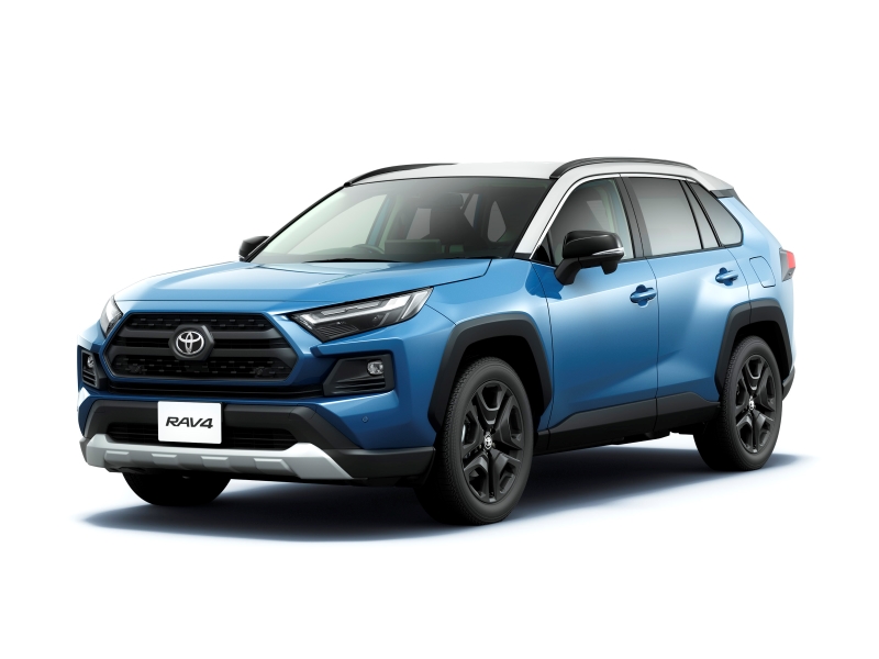   新型RAV4登場直前？ 最後の改良か？   トヨタは、ミドルサイズのSUVで...