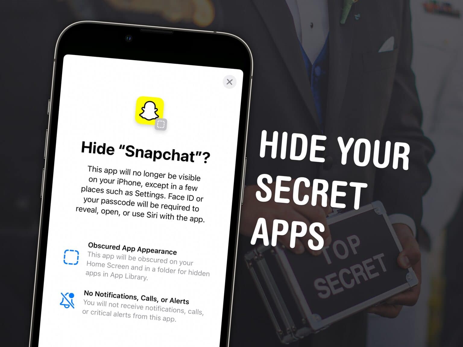 Hide Your Secret Apps