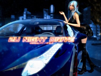 「2U Night Drive / EDM remix」のフリーダウンロード版をBandcampに追加しました。