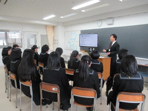 名古屋女子大学高等学校「キャリアセミナー」