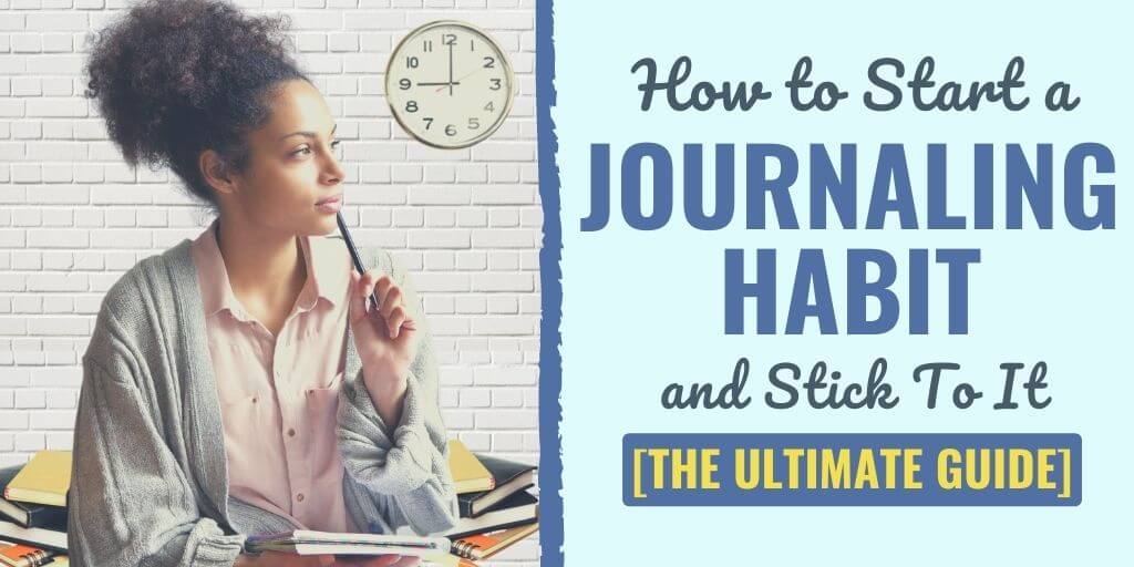 how to start a journaling habit | journaling ideas | journaling for beginners