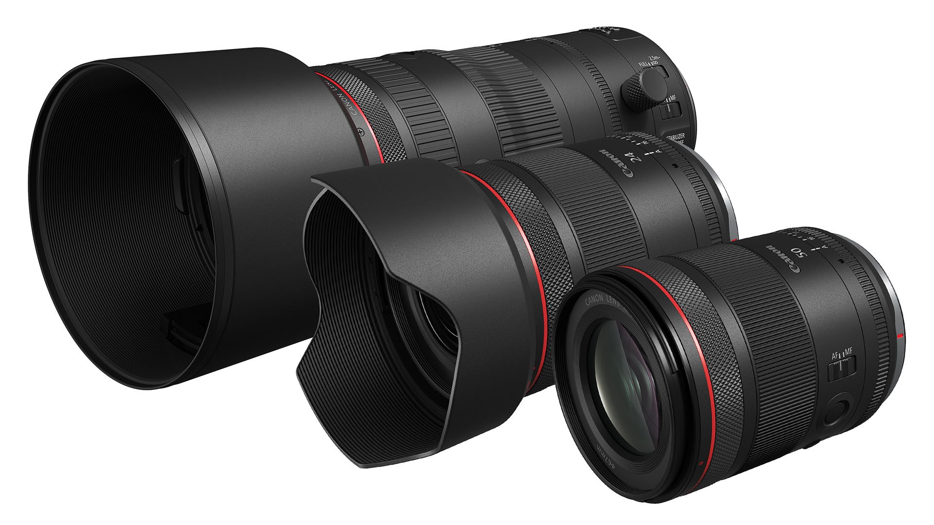 Canon RF Pro Hybrid Lenses