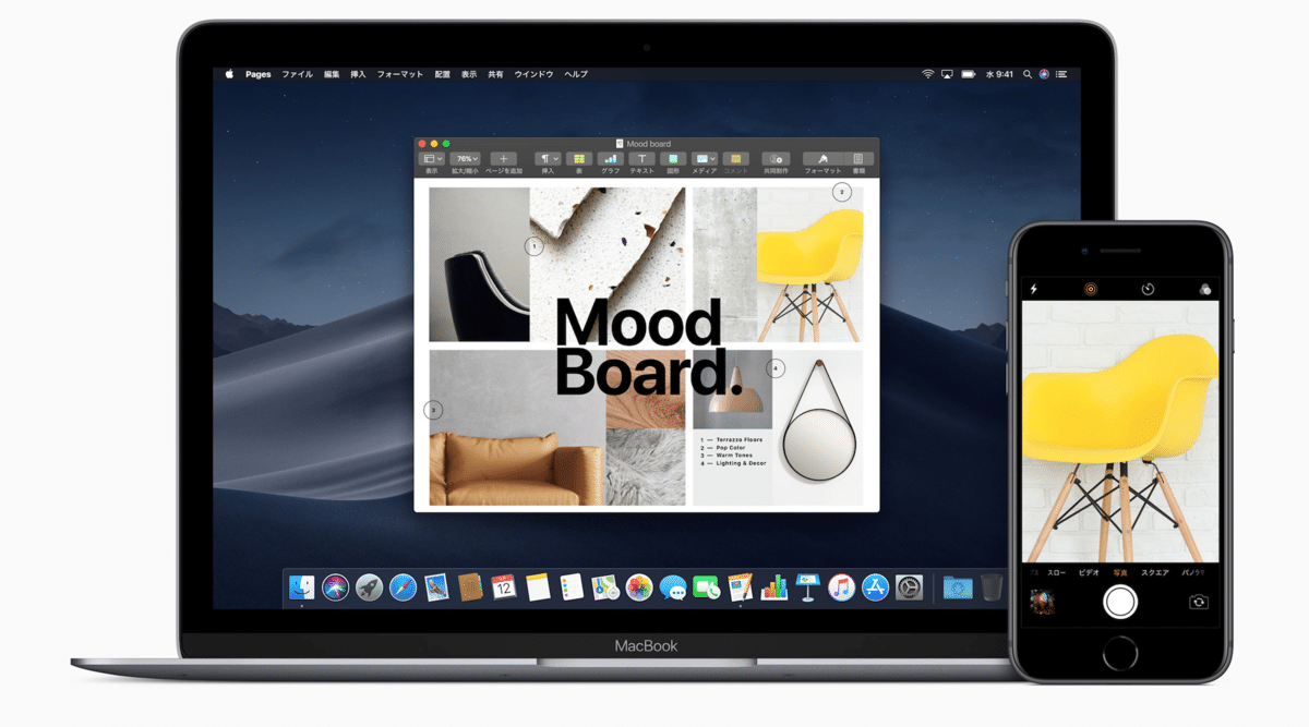 iPhoneとMacの連携