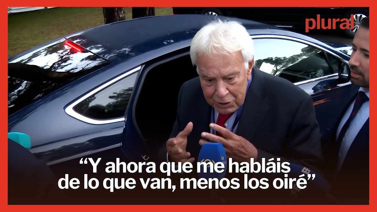 Felipe González, sobre los audios Juan Carlos I y Bárbara Rey: "No tengo ni idea"