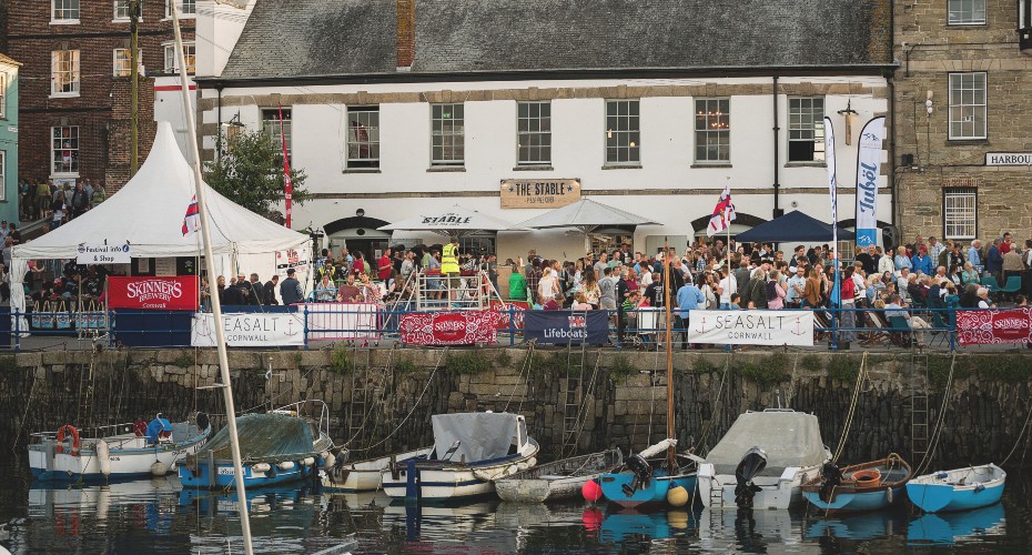 Falmouth festival by day