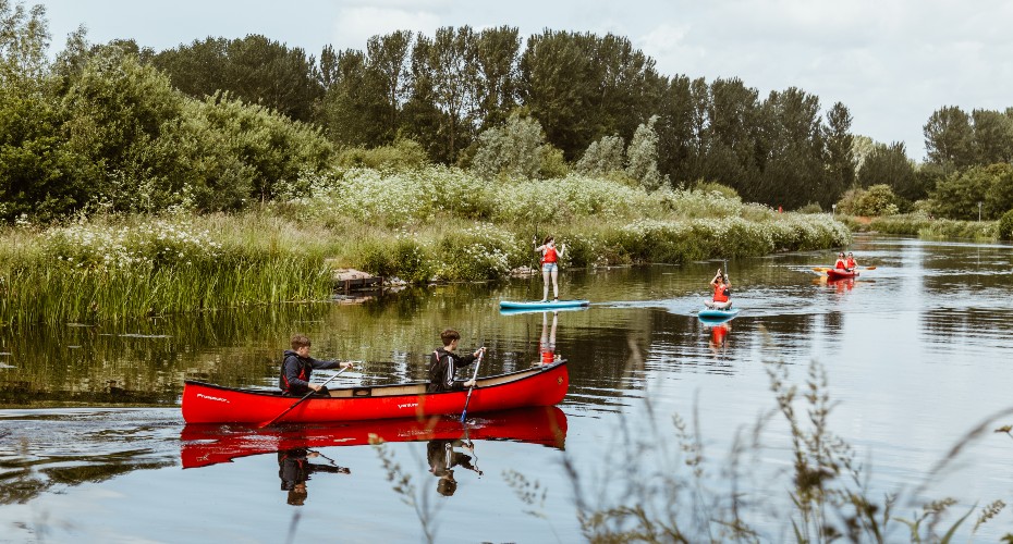 Kayaking on River Exe