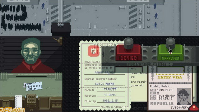 架空の共産国で入国審査官になるインディーゲーム『Papers, Please』で小役人の悲哀を味わう_17