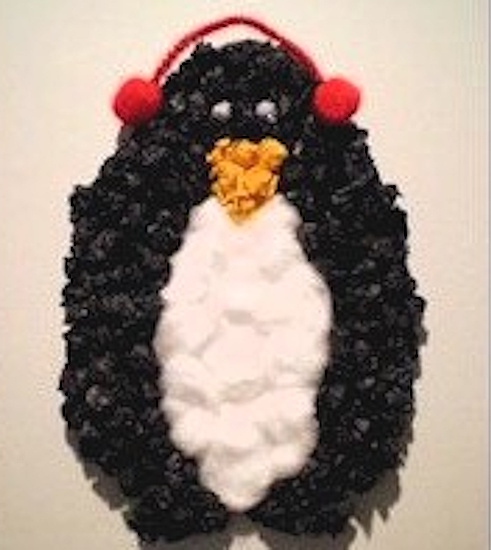 Tissue Paper Penguin