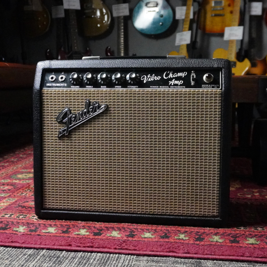 Fender 1966 Vibro Champ AA764 Black Face