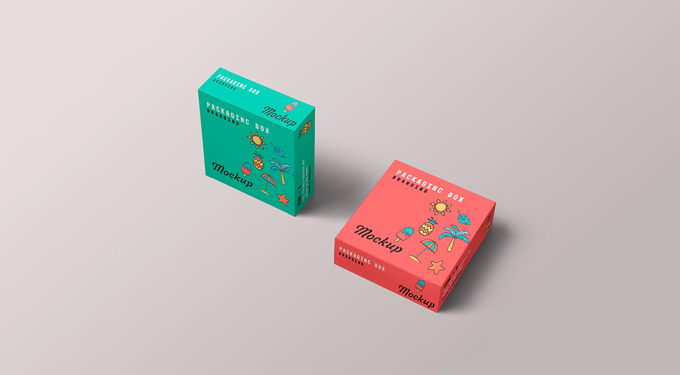 Packaging Box Mockups