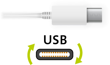 USB Type-C ユーエスビータイプシー両面挿し