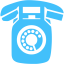 caribbean blue phone 64 icon