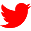 red twitter icon