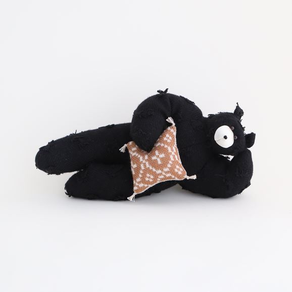 yʐ^zyIDEEz kijinokanosei Toss! Bear Black Cushion E