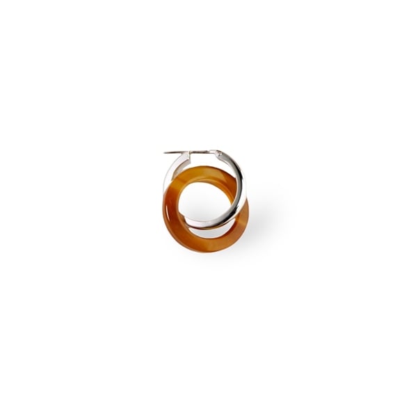 yʐ^zsusui doughnut hoop pierce yA M Vo[ ʎdグ×doughnut charm yA M uE Zbg