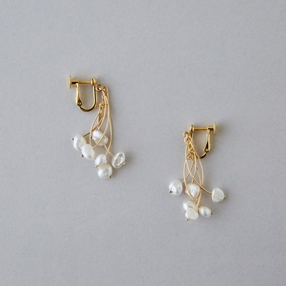 yʐ^zasumi bijoux popolace short earring