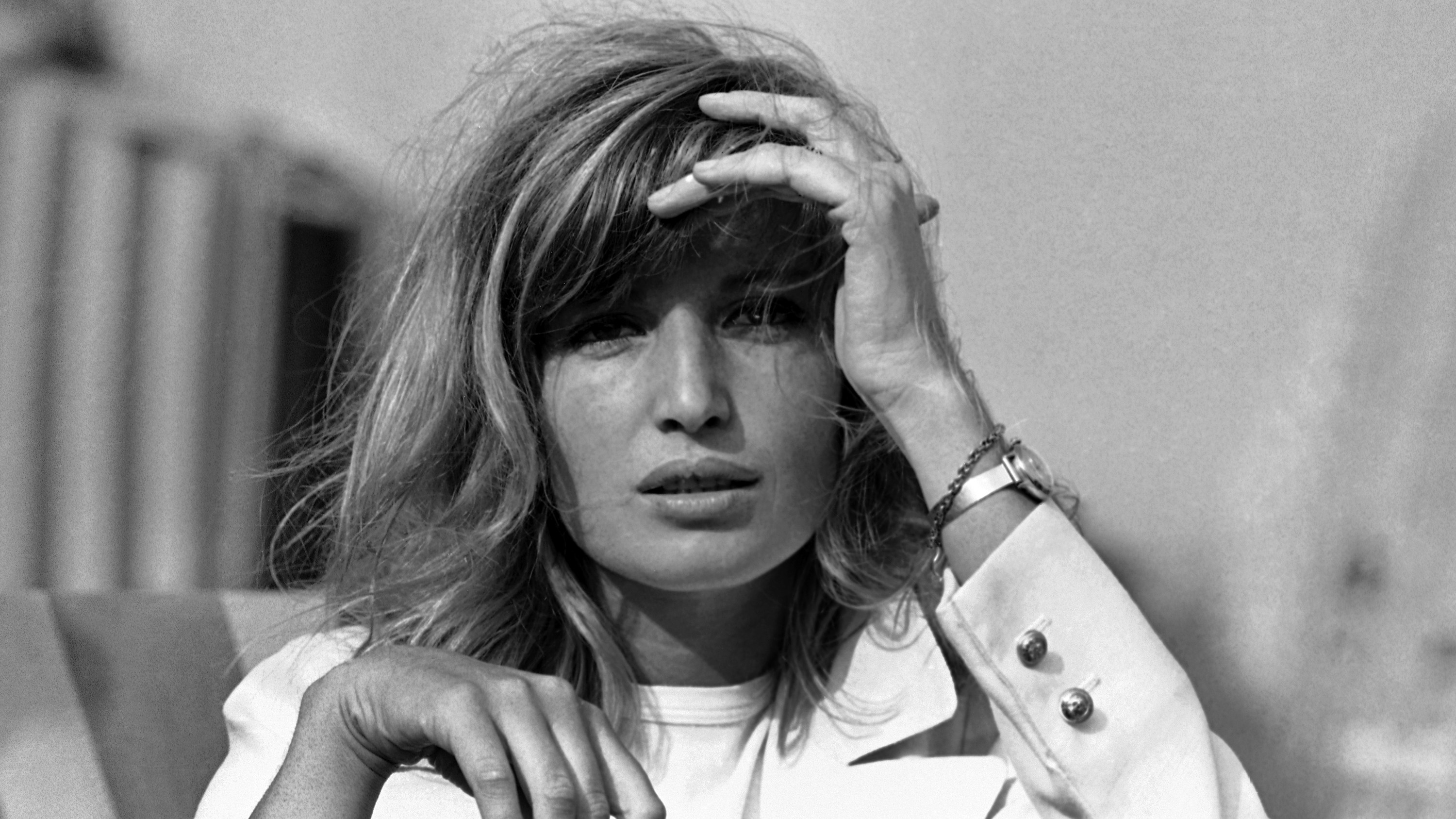 FILE - Monica Vitti poses for a portrait at the Venice Film Festival, where she is seen in 1964. Monica Vitti, the versatile blond star of Michelangelo Antonioni's "L'Avventura" and other Italian alienation films of the 1960s, and later a leading comic actress, has died. She was 90. (AP Photo, File)