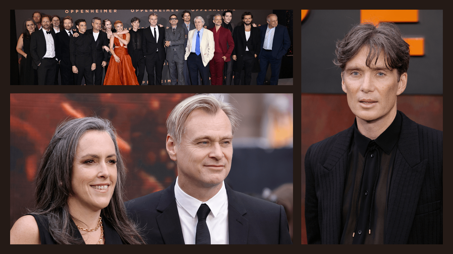 Christoper Nolan Collaborators in Honor of Oppenheimer