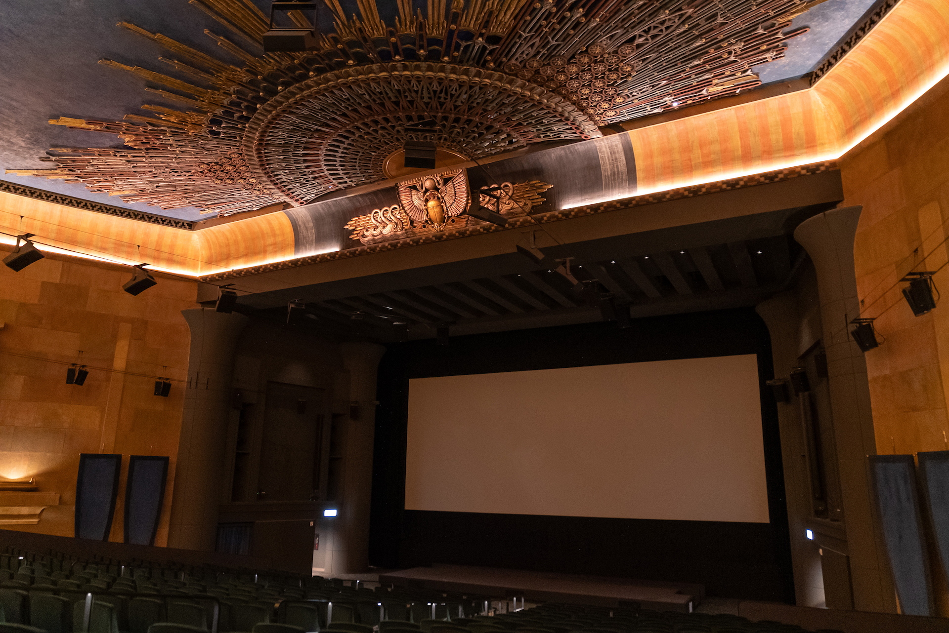 The Egyptian Theatre Hollywood post-renovation. Photo Credit: Kevin Estrada/NETFLIX