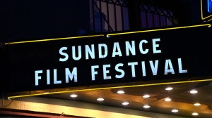 PARK CITY, UTAH - JANUARY 23: The Egyptian Theatre and its marquee is seen along Main Street during the 2023 Sundance Film Festival on January 23, 2023 in Park City, Utah. (Photo by David Becker/Getty Images)