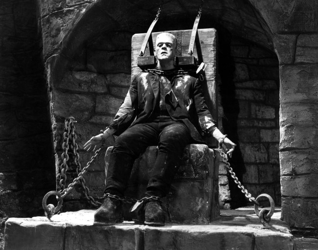 BRIDE OF FRANKENSTEIN, Boris Karloff, 1935