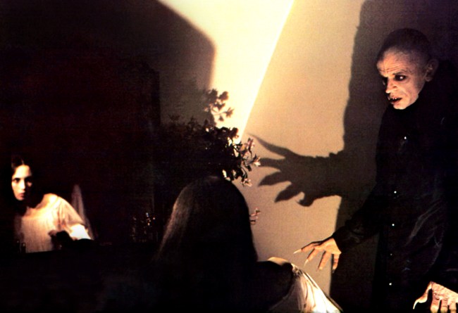 NOSFERATU THE VAMPYRE, (aka NOSFERATU: PHANTOM DER NACHT), from left: Isabelle Adjani, Klaus Kinski, 1979, TM & Copyright © 20th Century Fox Film Corp./courtesy Everett Collection