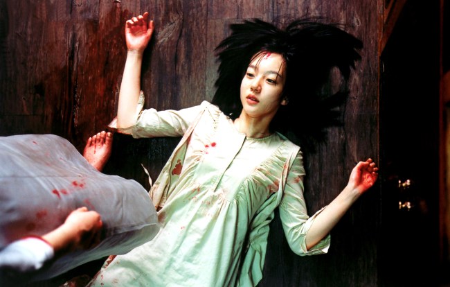 A TALE OF TWO SISTERS, (aka JANGHWA, HONGRYEON), Yum Jung-ah (standing), Lim Su-jeong, 2003. ©Tartan Films/courtesy Everett Collection