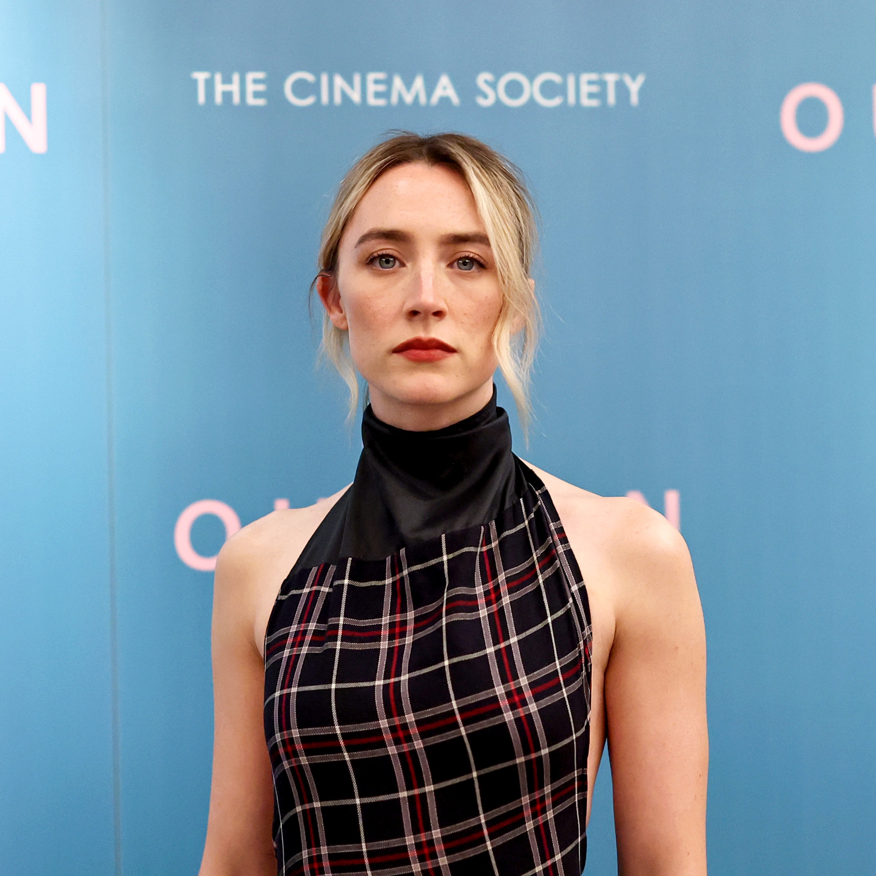 NEW YORK, NEW YORK - SEPTEMBER 30: Saoirse Ronan attends as Sony Pictures Classics & The Cinema Society host a screening of "The Outrun" at Crosby Street Hotel on September 30, 2024 in New York City. (Photo by Jamie McCarthy/Getty Images)