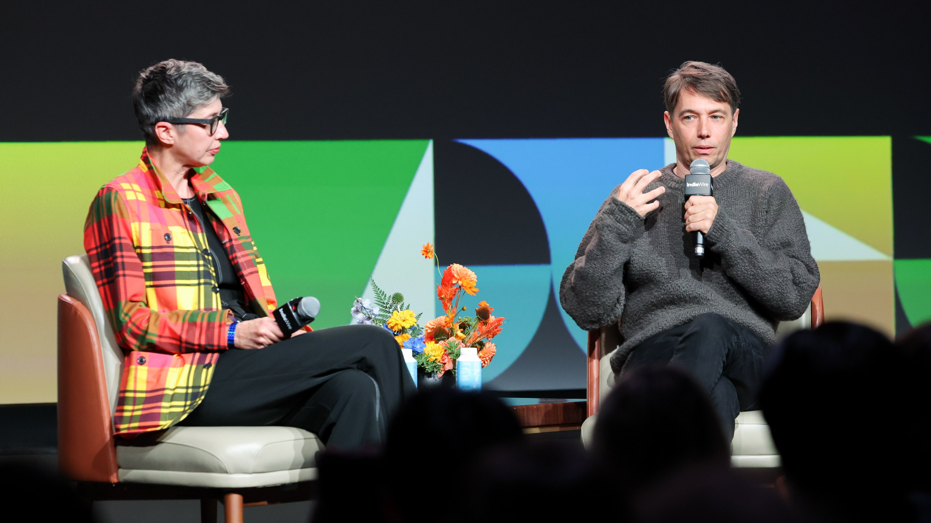 Dana Harris-Bridson, Sean S. Baker at the Indiewire Presents the Future of Filmmaking Summit 2024 held at Nya West on November 02, 2024 in Hollywood, California.