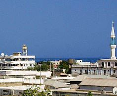 Bosaso skyline.