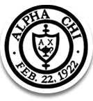 Alpha Chi National Honor Society Shield.png