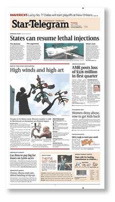 Fort Worth Star-Telegram front page.png