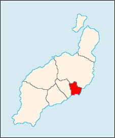 Location in Lanzarote