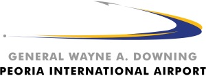 General Wayne A. Downing Peoria International Airport Logo.jpg